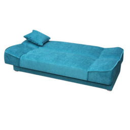Gabi Green Sofa Bed With Storage Comfortable 3 Seater Couch With Sleeping Function Orinoco85 - thumbnail 3