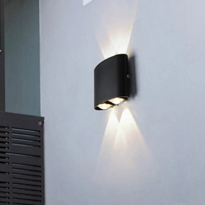 4W Outdoor Wall Sconces Light Ip65 Waterproof Led Wall Pack Light Up Down Porch Light For Villa Patio Stair Corridor - image 1
