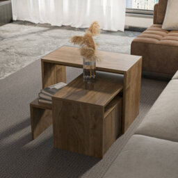 Decorotika Andro Coffee Table Walnut - thumbnail 2