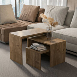 Decorotika Andro Coffee Table Walnut - thumbnail 1