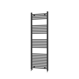 ARKO BATHROOM Arko Towel Radiator, Heated Towel Rails,wall Mounted Ladder Radiators 600X1600mm ,black