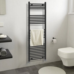 ARKO BATHROOM Arko Towel Radiator, Heated Towel Rails,wall Mounted Ladder Radiators 600X1600mm ,black - thumbnail 7