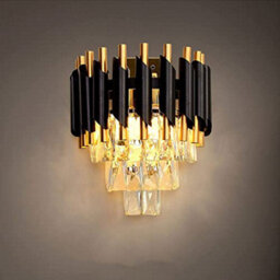 Luxury Led Crystal Wall Light Fixture Lamps Modern Chandelier Wall Lamp - thumbnail 1