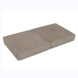 Adell Modular Free-Standing Sofa Bed Armchair With Detachable Pillows Upholstered Back 130Cm Poso Fabric Graphite - thumbnail 3