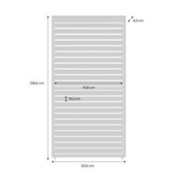 Sweeek - Adjustable Louver Panel 130Cm For Triomphe Pergola 4X3M Anthracite - thumbnail 9