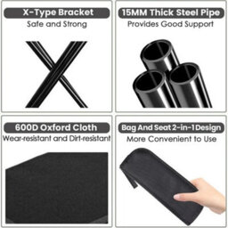 Portable Outdoor Folding Stool Camping - thumbnail 3