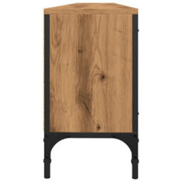 Berkfield Tv Cabinet With Drawer Artisan Oak 200X25X44 Cm Engineered Wood - thumbnail 6