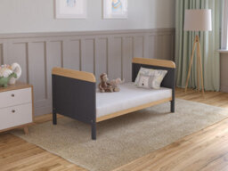 Love For Sleep Levi Cot Bed 120X60Cm With Microfiber Quilted Mattress - thumbnail 7