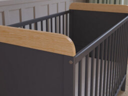 Love For Sleep Levi Cot Bed 120X60Cm With Microfiber Quilted Mattress - thumbnail 6