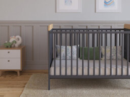 Love For Sleep Levi Cot Bed 120X60Cm With Microfiber Quilted Mattress - thumbnail 5
