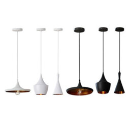 Ledsone Black Industrial Pendant Light  Modern Hanging Lamp With E27 Socket, Farmhouse Decor For Dining Room & Kitchen - thumbnail 8