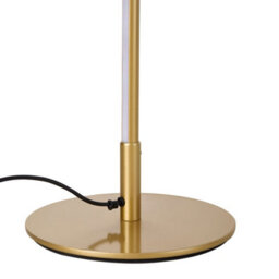 Komore 12W Eye-Friendly Gold Slim Aluminium Iron Base Led Floor Light - thumbnail 3