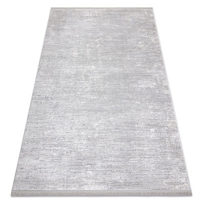 RugsX Modern Carpet Tuls Structural, Fringe 51248 Grey 240X330 Cm - image 1