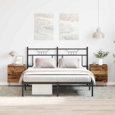 Berkfield Bedside Cabinets 2 Pcs Old Wood 40X35X50 Cm Engineered Wood - image 1