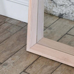 Jōbū Jobu Home - Hanaka - Full Length Natural Oak Rectangle Mirror - 200Cm X 100Cm - thumbnail 3