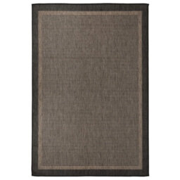 Berkfield Outdoor Flatweave Rug 160X230 Cm Dark Brown