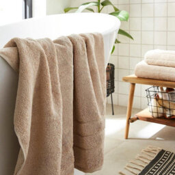 Allure Bath Fashions Hotel Luxury Heavweight Bath Towel - Stone - thumbnail 2