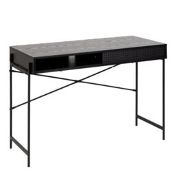 Furniture To Go Angus Office Desk With Sliding Door In Black - thumbnail 4