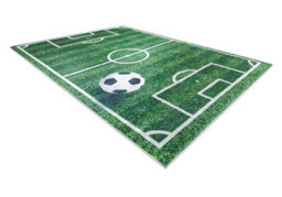 RugsX Bambino 51760 Washing Carpet Pitch, Football For Children Anti-Slip - Green  80X150 Cm - thumbnail 3