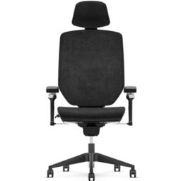 Flexispot 6D Armrest Multifunctional Fabric Ergonomic Chair Bs12 Pro In Black - thumbnail 2