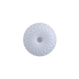 Luminosa Lighting Luminosa Auris 27Cm Outdoor Decorative Flush White 4000K Neutral White