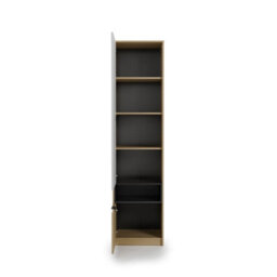 Arte Kanu White And Oak Copenhagen Tall Storage Cabinet 55Cm - thumbnail 5