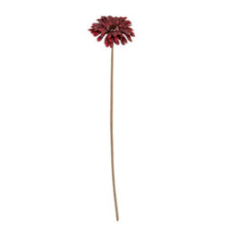 Hill Interiors Soft Gerbera Gerbera Artificial Flower Burgundy (One Size) - thumbnail 2