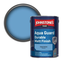 Johnstone's Trade Wood & Metal Aqua Guard Durable Matt Paint Ocean Horizon (Ppg1242-4) 5L - thumbnail 1