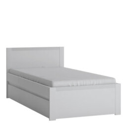 Furniture To Go Novi 90Cm Single Bed In Alpine White
