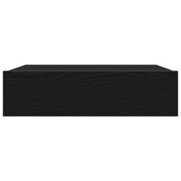 Berkfield Tv Cabinet With Led Lights Black Oak 60X35X15.5 Cm - thumbnail 8