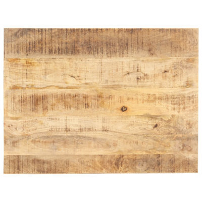 Berkfield Table Top Solid Mango Wood 15-16 mm 90X70 Cm - image 1