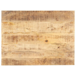 Berkfield Table Top Solid Mango Wood 15-16 mm 90X70 Cm - thumbnail 1