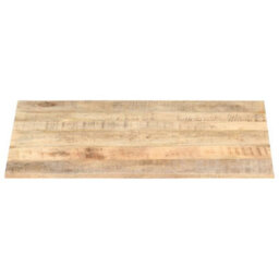 Berkfield Table Top Solid Mango Wood 15-16 mm 90X70 Cm - thumbnail 3