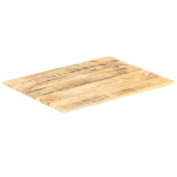 Berkfield Table Top Solid Mango Wood 15-16 mm 90X70 Cm - thumbnail 8