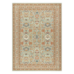 RugsX Wool Carpet Soho 477.26.la400 Osta - Ornament, Frame, Natural Green Beige 160X240 Cm - thumbnail 2