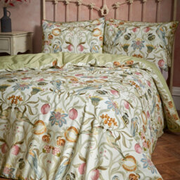 Ew By Edinburgh Weavers Songbird Traditional Floral Duvet Cover Set, Double, Beige - thumbnail 3