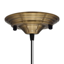 Single Outlet Ceiling Rose Pendent Light Fitting 140mm Metal Antique Ceiling Plate With Accessories For Ceiling And Wall Lamp - thumbnail 3