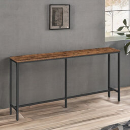 Rafaelo Mobilia 180Cm Wide Narrow & Slim Console Table For Hallway - thumbnail 1