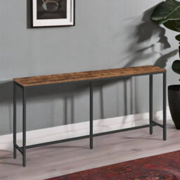 Rafaelo Mobilia 180Cm Wide Narrow & Slim Console Table For Hallway - thumbnail 3