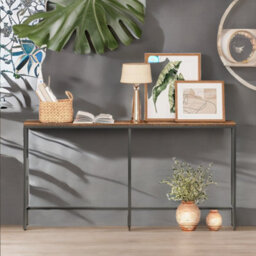 Rafaelo Mobilia 180Cm Wide Narrow & Slim Console Table For Hallway - thumbnail 4