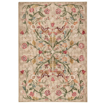Heritage Garden Multicoloured Modern Eco Washable Rug-185Cm X 275Cm - image 1