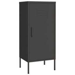 Berkfield Storage Cabinet Anthracite 42.5X35X101.5 Cm Steel - thumbnail 2