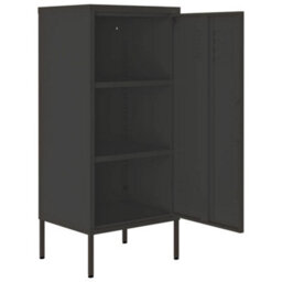 Berkfield Storage Cabinet Anthracite 42.5X35X101.5 Cm Steel - thumbnail 6