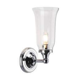 Luminosa Lighting Elstead Austen 1 Light Bathroom Wall Light Polished Chrome Ip44, G9