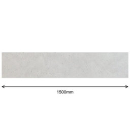 Plum&clay Chuax Sablee Fizzy Light Grey Bathroom Laminated Worktop (T) 2.8Cm (L) 150Cm (W) 31Cm - thumbnail 2