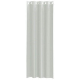 Berkfield Voile Curtains With Grommets 2 Pcs Light Grey 140X300 Cm - thumbnail 4
