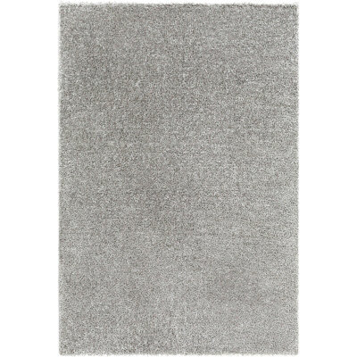 Livabliss Cloudy Shaggy-Solid Color Dark Grey Plush Soft Pile Living Bedroom Rug 160 X 213 Cm Easy Care, Non Shedding - image 1