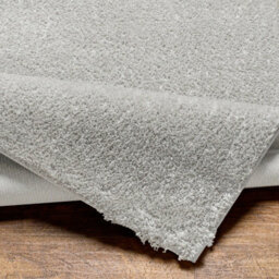 Livabliss Cloudy Shaggy-Solid Color Dark Grey Plush Soft Pile Living Bedroom Rug 160 X 213 Cm Easy Care, Non Shedding - thumbnail 4