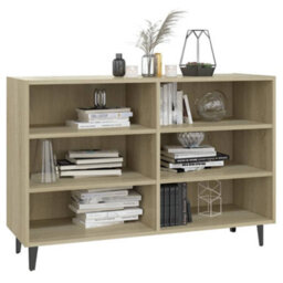 Berkfield Industrial Sideboard Sonoma Oak 103.5X35X70 Cm Engineered Wood - thumbnail 3