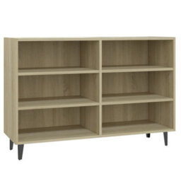 Berkfield Industrial Sideboard Sonoma Oak 103.5X35X70 Cm Engineered Wood - thumbnail 1
